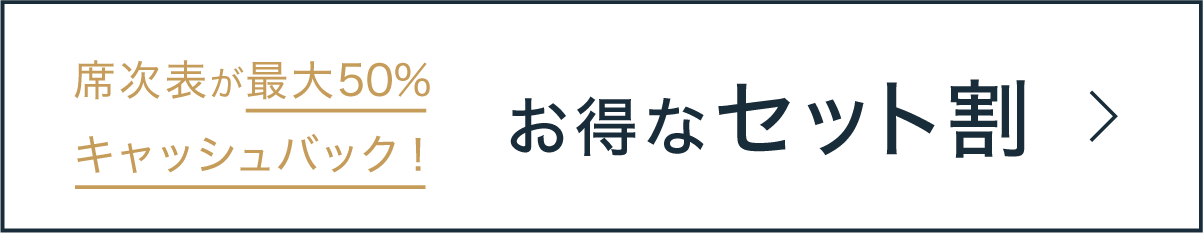 席次表 納品までの流れ 結婚式 招待状 席次表のハッピーリーフ